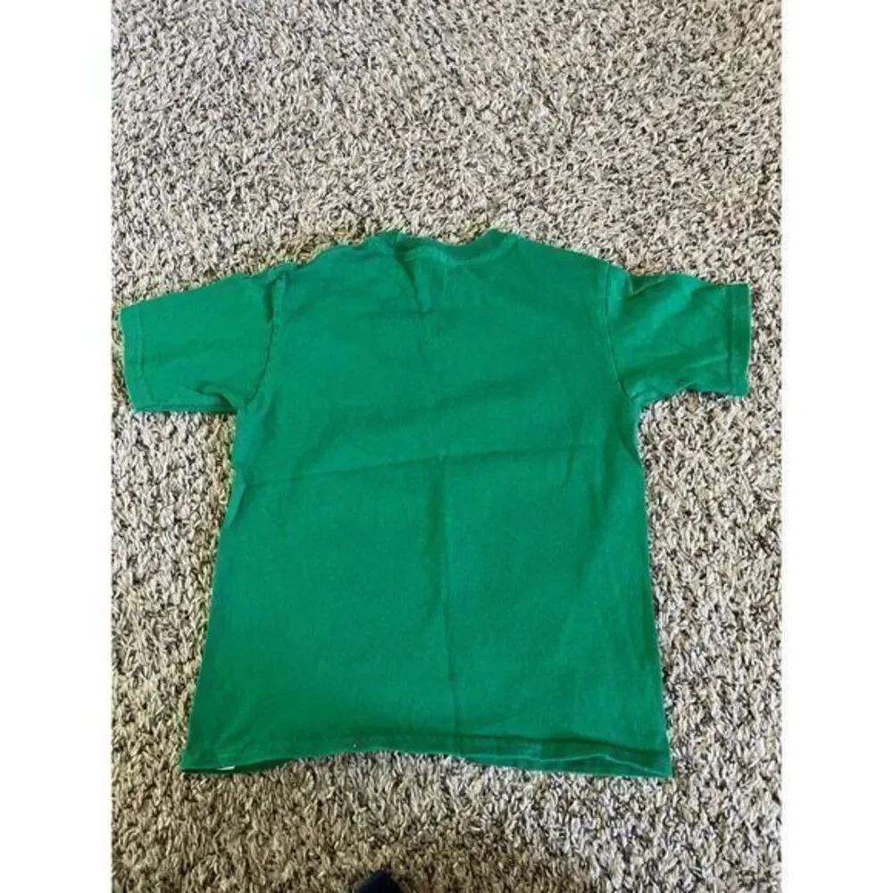 Super Mario Boys Green short sleeve 